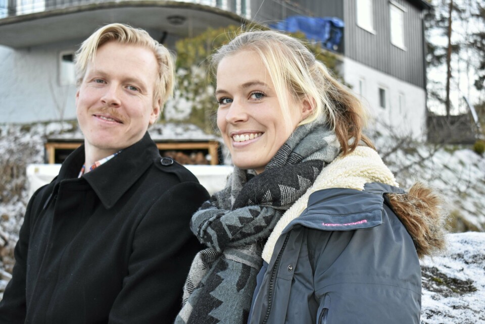 BARN AV SOFIEMYR: De vokste opp her i Wessels vei, og etter hvert dro Erlend til Oppegård, men Ingvild 'hoppet rett over gjerdet'; til mormors hus. BARN AV SOFIEMYR: De vokste opp her i Wessels vei, og etter hvert dro Erlend til Oppegård, men Ingvild 'hoppet rett over gjerdet'; til mormors hus.