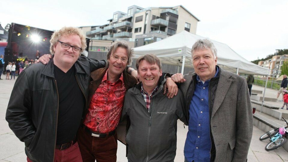 KLAR FOR Å GI DEG MYE KONSERTMORO: Dag-Magnus Samuelsen, Anders Kopperud, Morten Skaug og Tom Andresen i Oppegaard Rock Club har en variert meny til deg denne våren! KLAR FOR Å GI DEG MYE KONSERTMORO: Dag-Magnus Samuelsen, Anders Kopperud, Morten Skaug og Tom Andresen i Oppegaard Rock Club har en variert meny til deg denne våren!