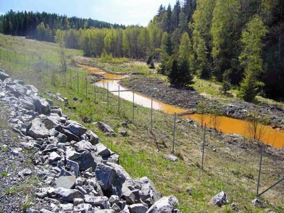 RENSEDAMMER: Bioforsk har overvåket området på vegne av grunneieren i flere år siden høsten 2006 da deponiet ble først oppdaget. Det aktuelle bildet er fra 2009. RENSEDAMMER: Bioforsk har overvåket området på vegne av grunneieren i flere år siden høsten 2006 da deponiet ble først oppdaget. Det aktuelle bildet er fra 2009.