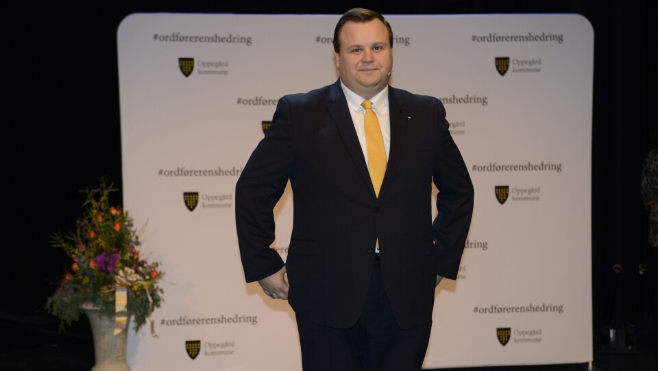 ORDFØRERENS HEDRING: Ordfører Thomas Sjøvold, delte ut mange priser til Oppegård-talenter. ORDFØRERENS HEDRING: Ordfører Thomas Sjøvold, delte ut mange priser til Oppegård-talenter.