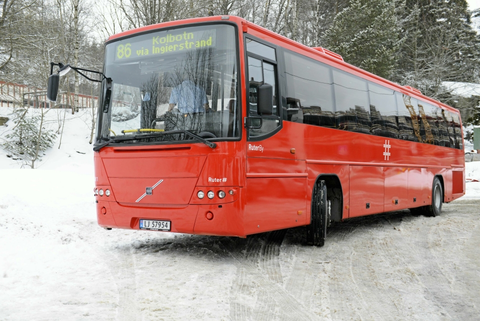 VI BUSSER SOM ALDRI FØR: Bussen er den store 'vinneren' i kollektivmarkedet i Oslo og Akershus. Det er bussene som kjører flest kollektivreisende hos Ruter.