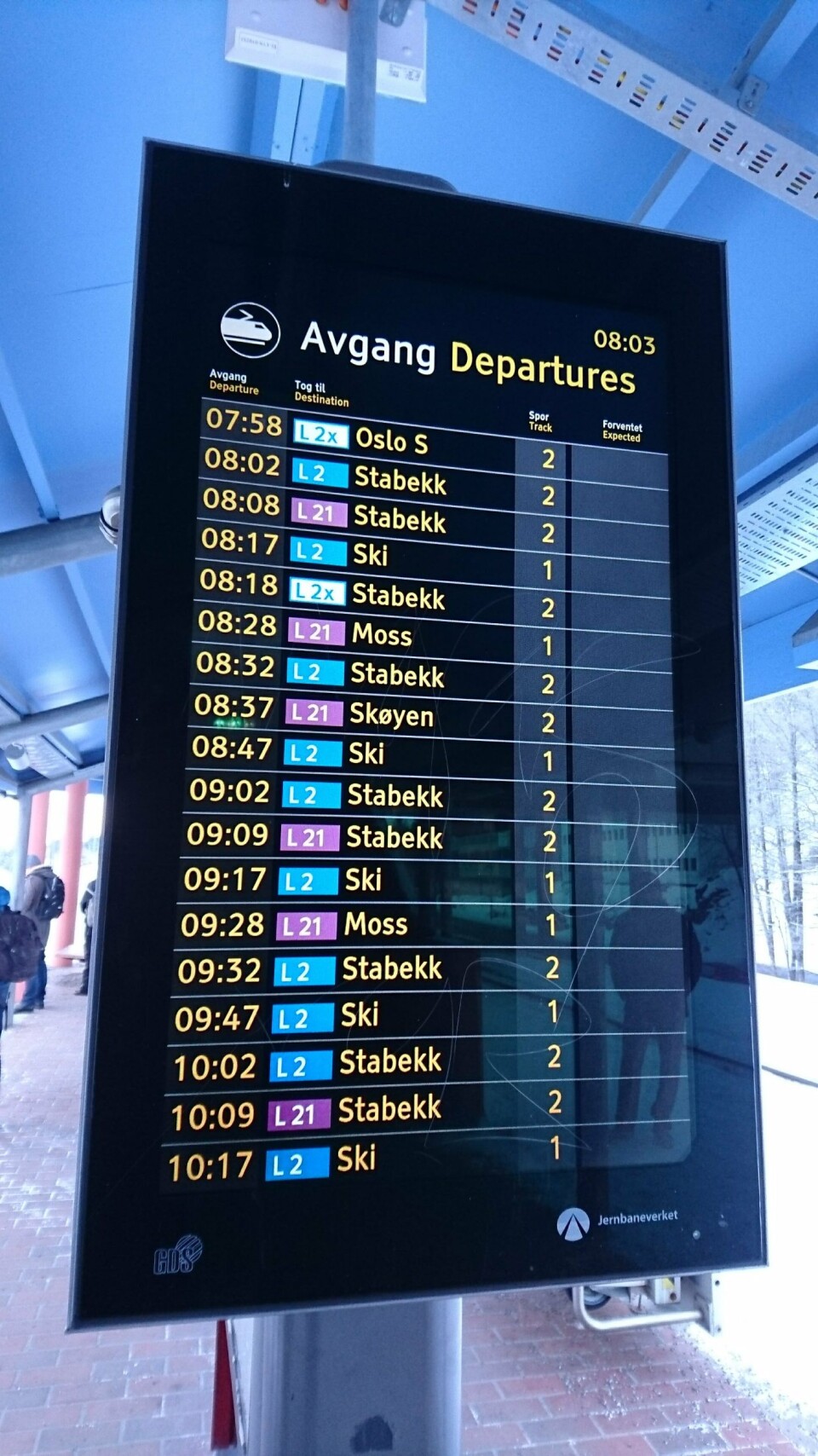 UTFORDRINGER: Det er ikke enkelt å holde følge eller pendle med tog for tiden. UTFORDRINGER: Det er ikke enkelt å holde følge eller pendle med tog for tiden.