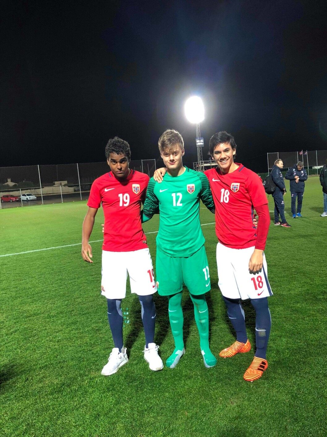 SEIERSFØLELSE: Nummer 18, Josef Baccay, fikk to nye G17-landskamper under firenasjonersturneringen i Spania SEIERSFØLELSE: Nummer 18, Josef Baccay, fikk to nye G17-landskamper under firenasjonersturneringen i Spania