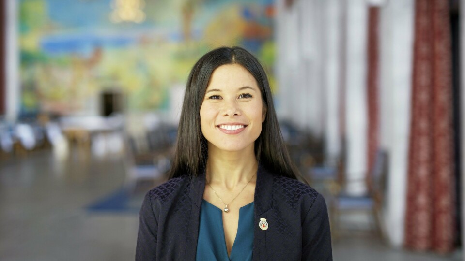 KOLLEKTIVFORKJEMPER: Lan Marie Nguyen Berg, byråd for miljø og samferdsel i Oslo er fra Oppegård, og en forkjemper for mer kollektivtransport. KOLLEKTIVFORKJEMPER: Lan Marie Nguyen Berg, byråd for miljø og samferdsel i Oslo er fra Oppegård, og en forkjemper for mer kollektivtransport.