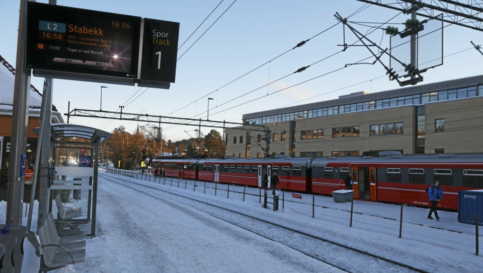 INGEN TOG I PÅSKEN: Det blir altså ingen tog denne påsken på grunn av arbeider på Østfoldbanen og Follobanen.