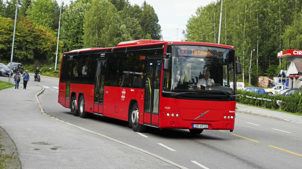 MULIG STREIK: Alle busslinjene til og fra Oppegård kan stå stille dersom det blir streik på søndag.