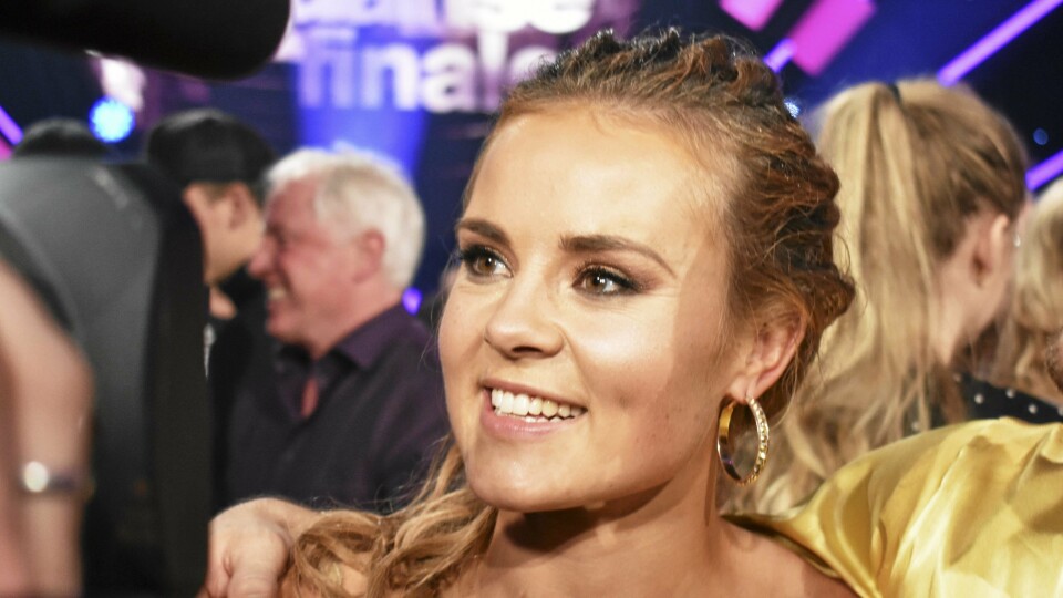 FAVORITT: Helene Olafsen er favoritt på flere plan, og vant Skal Vi Danse 2017. Bildet er fra finalen i Nydalen i Oslo. FAVORITT: Helene Olafsen er favoritt på flere plan, og vant Skal Vi Danse 2017. Bildet er fra finalen i Nydalen i Oslo.