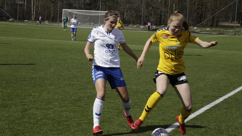 KJEMPET TIL SISTE SLUTT: Julie Hoff Klæbo var én av de som skapte flest åpninger for Kolbotn KJEMPET TIL SISTE SLUTT: Julie Hoff Klæbo var én av de som skapte flest åpninger for Kolbotn