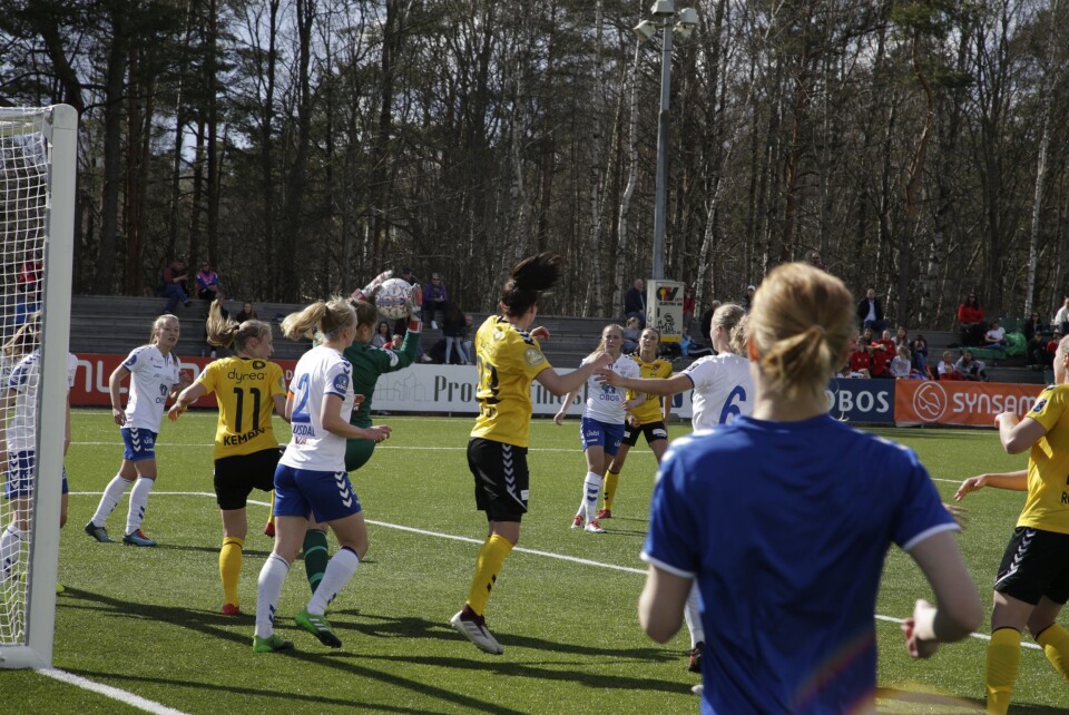 TØFF DAG PÅ JOBB: Kolbotn hadde en dårlig dag på kontoret i tapet for LSK kvinner TØFF DAG PÅ JOBB: Kolbotn hadde en dårlig dag på kontoret i tapet for LSK kvinner