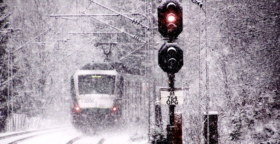 BRRRR: Denne vinteren har vært lang og kald. Togpendlere har måttet vente mye, men nå er det heldigvis bedringer i sikte. BRRRR: Denne vinteren har vært lang og kald. Togpendlere har måttet vente mye, men nå er det heldigvis bedringer i sikte.