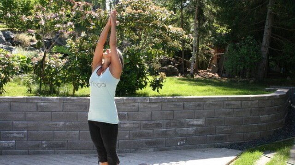 HOLD FORMEN: Carina Jensen gir deg tipsene for å holde formen med yoga i sommerferien. HOLD FORMEN: Carina Jensen gir deg tipsene for å holde formen med yoga i sommerferien.