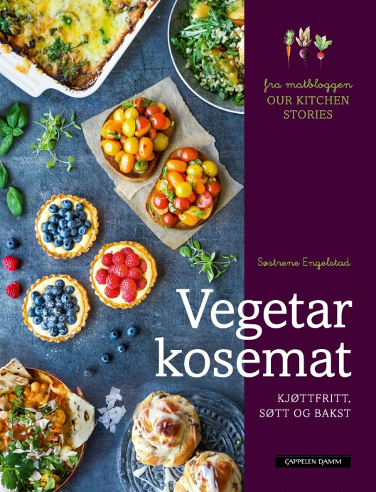 UTEN KJØTT: Kokeboken «Vegetar kosemat» er helt kjøttfri, men full av gode tips til skikkelig kosemat.
