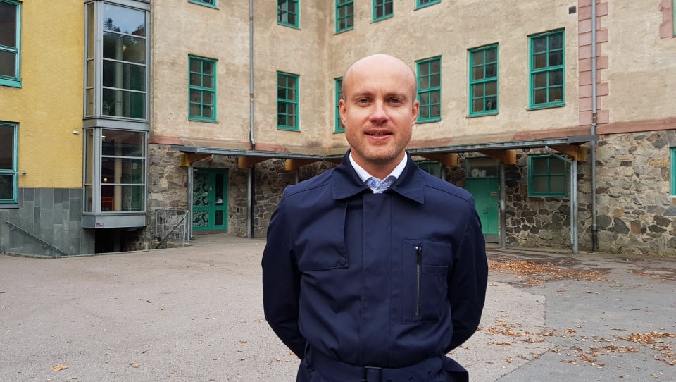 KRITISK: Harald Hjorthen, nestleder i FAU ved Kolbotn skole.
