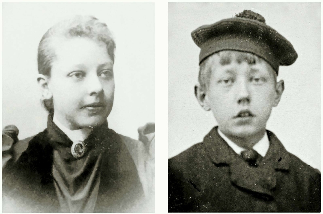UNG KJÆRLIGHET: Roald Amundsen var bare elleve år gammel da han fikk første brevet fra Kamilla Schiørn. Hun var fire år eldre.