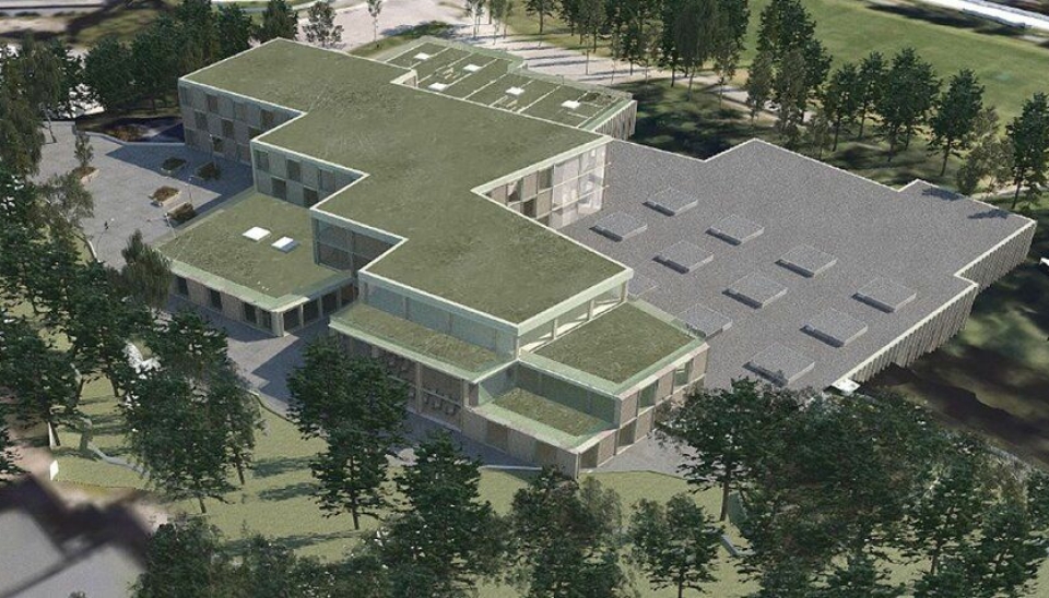NY UNGDOMSSKOLE: Det skal bygges ny ungdomsskole med idrettshaller ved idrettsparken på Sofiemyr.
