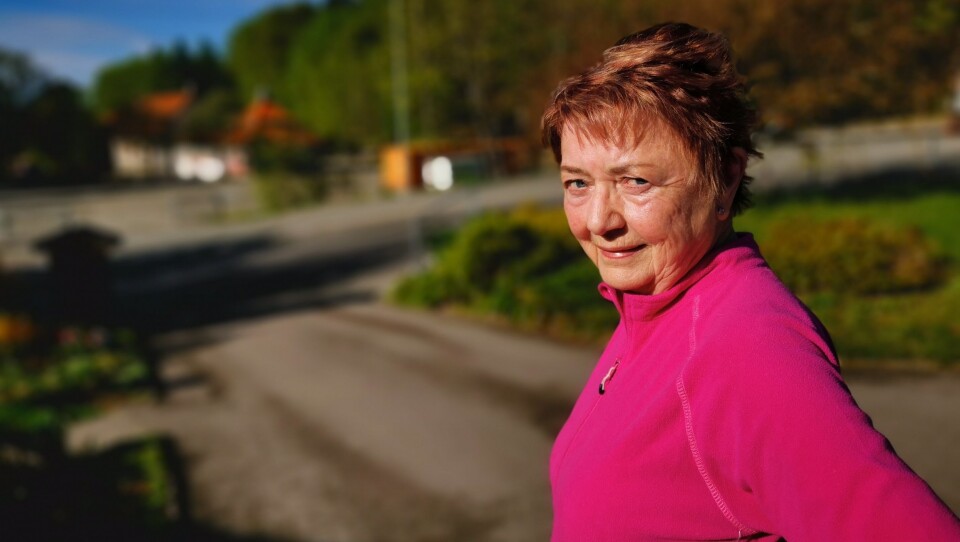 KORT AVSTAND: Inger Hermundsgård har svært kort avstand fra innkjørselen til huset sitt og over til Kolbotn skole. KORT AVSTAND: Inger Hermundsgård har svært kort avstand fra innkjørselen til huset sitt og over til Kolbotn skole.