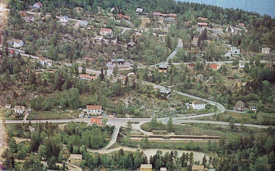 MYRVOLL 1974: I 1974 kunne man allerede se en stor utvikling av Myrvoll som sted. MYRVOLL 1974: I 1974 kunne man allerede se en stor utvikling av Myrvoll som sted.