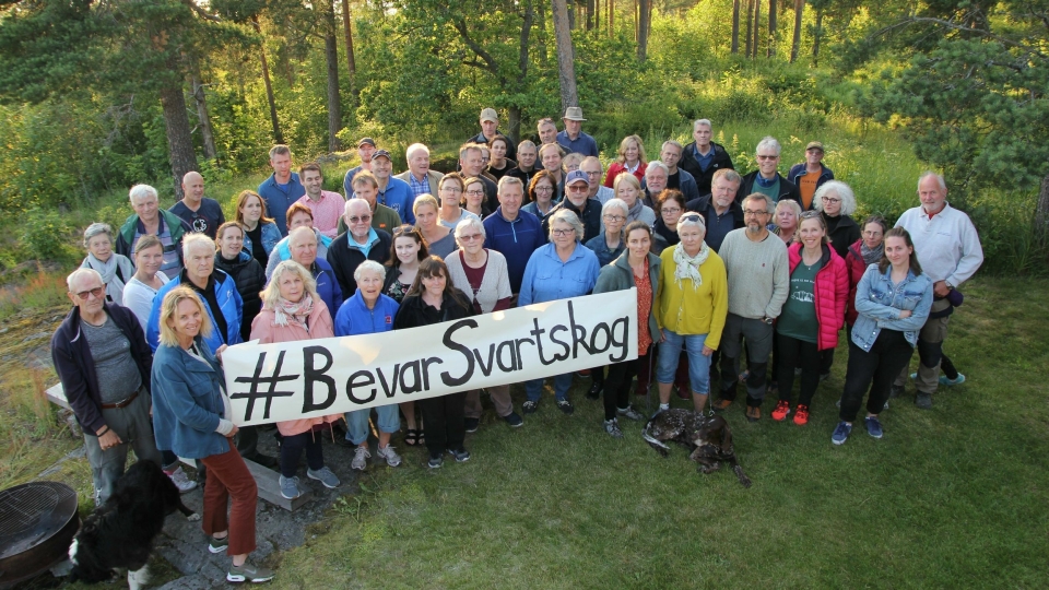 FIKK STØTTE AV MANGE: Facebook-gruppen «Bevar Svartkog» ble opprettet for under to uker siden og har nå fått rundt 600 medlemmer.