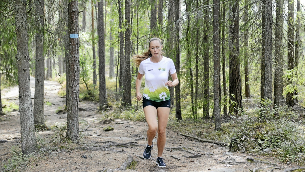 INITIATIVTAKER: Kristin Granum Rosebø har på eget initiativ dratt igang terrengløpet Grønliåen Rundt, nå er hun klar for årets utgave.