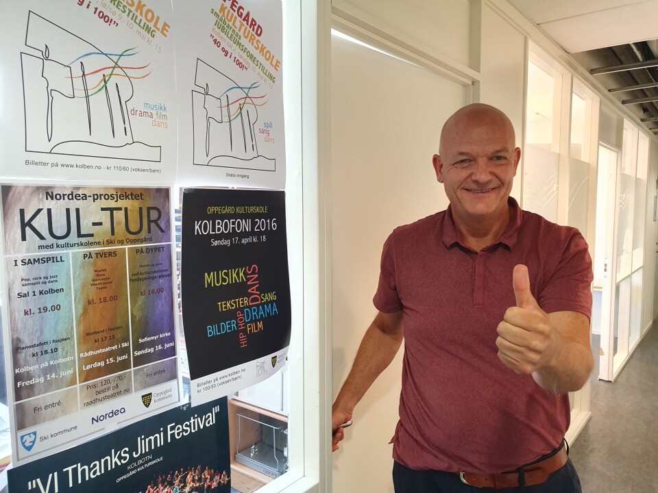 STRÅLENDE FORNØYD: Rektor Rune Molvær takker årets deltakere for innsatsen. STRÅLENDE FORNØYD: Rektor Rune Molvær takker årets deltakere for innsatsen.