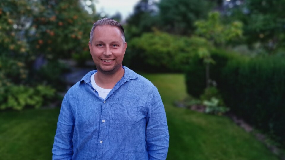 MUSIKALSK BURSDAG: Alexander Stark fra Kolbotn gleder seg til å vise frem musikken til Allen Hinds når han feirer 40-årsdag 14. september. MUSIKALSK BURSDAG: Alexander Stark fra Kolbotn gleder seg til å vise frem musikken til Allen Hinds når han feirer 40-årsdag 14. september.