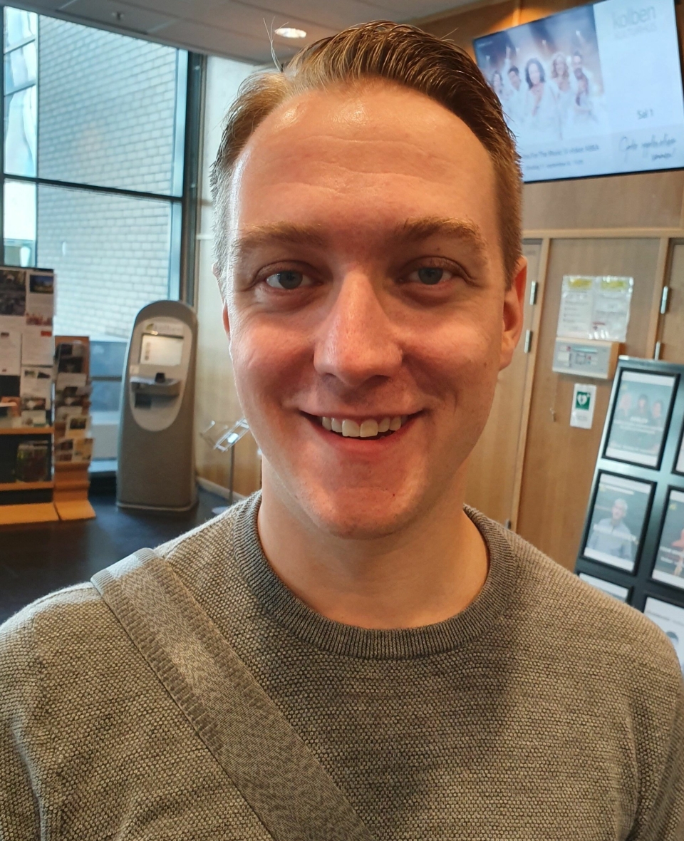 Jonas Fossum (30), Oppegård.
