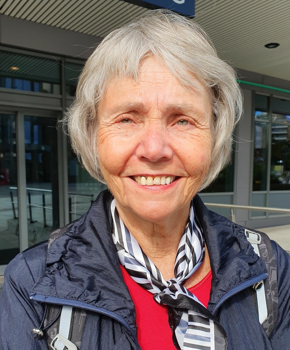 Jorunn Krogvold (74), Oppegård.