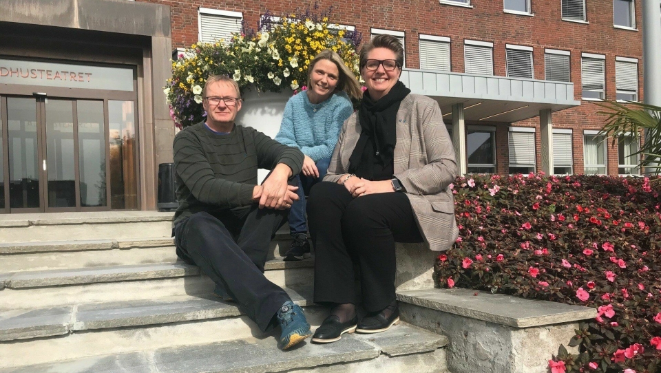 VIL HA INNSPILL: Tor Anders Østby (Sp), Camilla Hille (V) og Hanne Opdan (Ap) inviterer til dialogmøte om politikken i Nordre Follo.