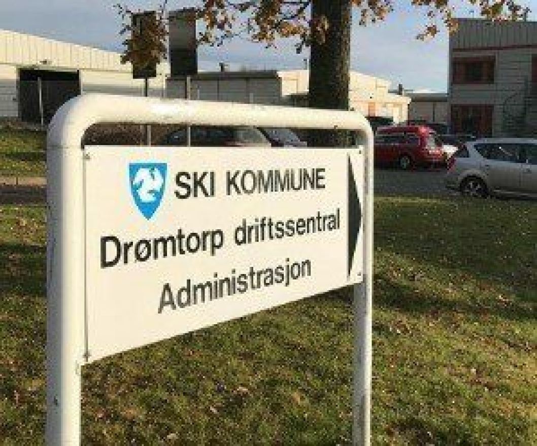 KOMMUNALTEKNIKK I SKI: Den kommunaltekniske virksomheten (Vei og Park og Vann og Avløp) i Ski kommune heter Kommunalteknikk og holder til på Drømtorp driftsentral.