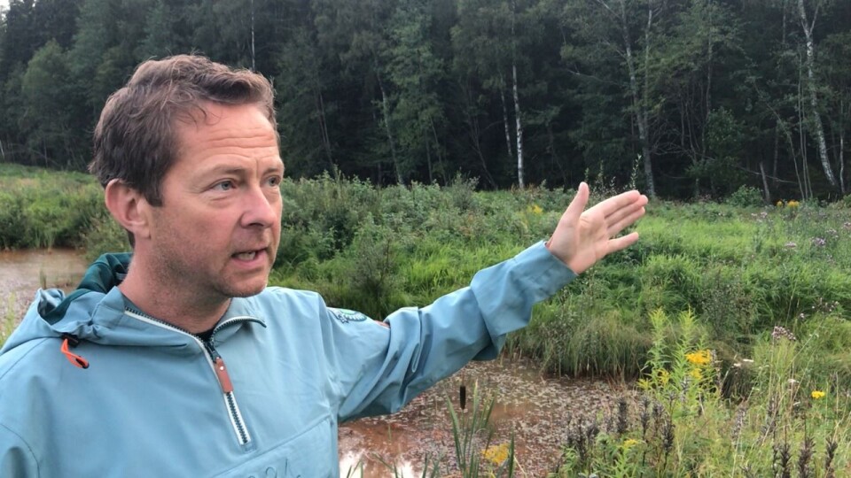 REAGERER STERKT: – Det er snakk om store mengder radioaktivt materiale og tungmetaller som ligger her ennå, sier Christian Pedersen. REAGERER STERKT: – Det er snakk om store mengder radioaktivt materiale og tungmetaller som ligger her ennå, sier Christian Pedersen.