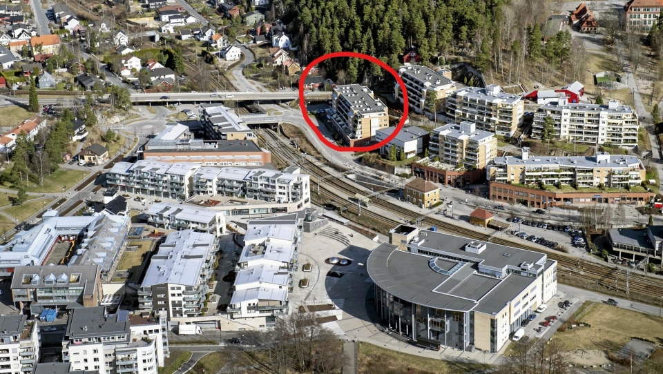 EIENDOM I OPPEGÅRD: Virksomhet Eiendom i Oppegård kommune er i dag lokalisert i første etasje i Kolbotnveien 22 på Kolbotn.