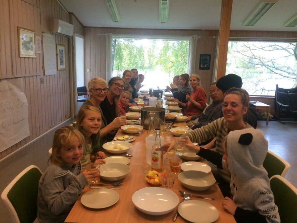 FORTJENT FESTMIDDAG: Avslutningen på den svært vellykkede aksjonen ble markert med fest. FORTJENT FESTMIDDAG: Avslutningen på den svært vellykkede aksjonen ble markert med fest.