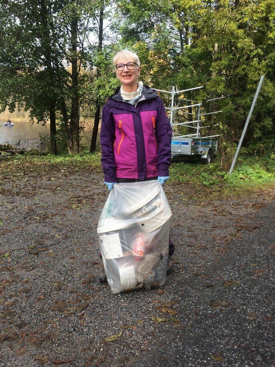 FRIVILLIG: Ingrun Roan har også bidratt mye. FRIVILLIG: Ingrun Roan har også bidratt mye.