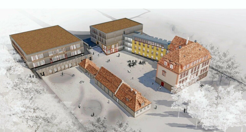 NY KOLBOTN SKOLE: Nye Kolbotn skole vil ha plass til 784 elever når den står ferdig i 2021. Høsten 2018 vedtok kommunestyret rehabilitering og utvidelse av Kolbotn skole basert på gjennomført forprosjekt. Skolen hadde 371 elever i 2018/2019 mens maks. kapasitet var 367 elever (plankapasitet 95 %: 349 elever). Nå bygges skolen ut med en vesentlig overkapasitet – selv i 2040. NY KOLBOTN SKOLE: Nye Kolbotn skole vil ha plass til 784 elever når den står ferdig i 2021. Høsten 2018 vedtok kommunestyret rehabilitering og utvidelse av Kolbotn skole basert på gjennomført forprosjekt. Skolen hadde 371 elever i 2018/2019 mens maks. kapasitet var 367 elever (plankapasitet 95 %: 349 elever). Nå bygges skolen ut med en vesentlig overkapasitet – selv i 2040.