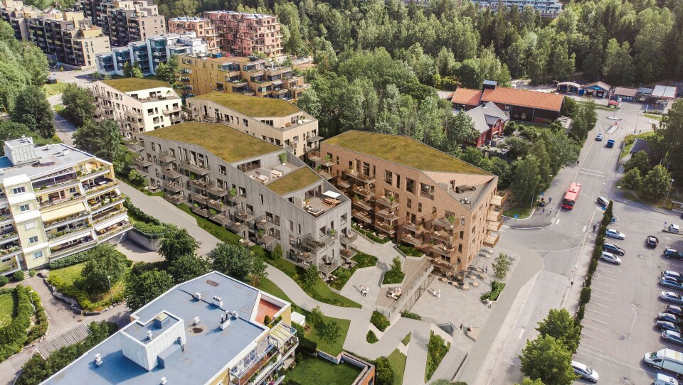 VESTVENDT: De fleste av uteplassene i det nye prosjektet vender mot vest, så de får rikelig med kveldssol. VESTVENDT: De fleste av uteplassene i det nye prosjektet vender mot vest, så de får rikelig med kveldssol.