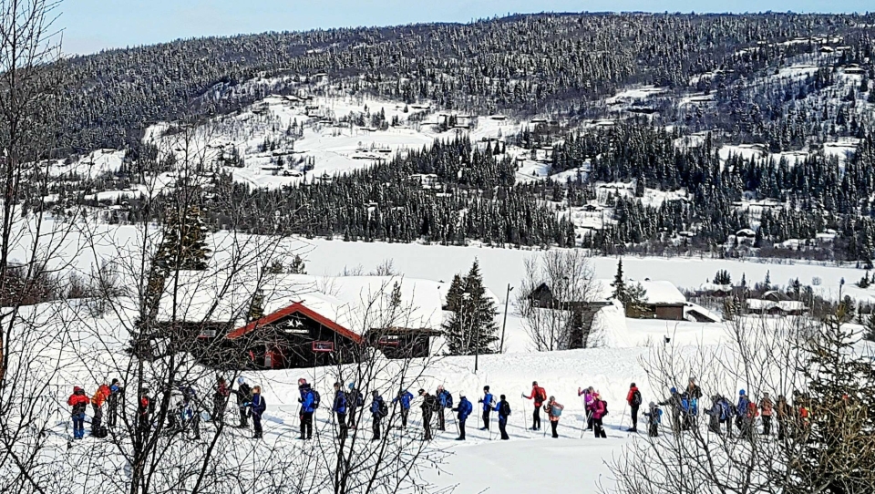 LEIRSKOLE: Kolbotn skole har tradisjon å dra på Brennabu leirskole i Valdres.