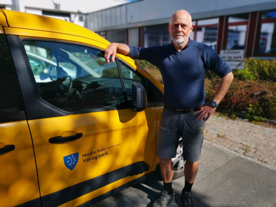 AKSJONERTE: Per Kristiansen er avdelingsleder i Nordre Follo kommune. Nå håper han det blir satt stopper for forsøpling. AKSJONERTE: Per Kristiansen er avdelingsleder i Nordre Follo kommune. Nå håper han det blir satt stopper for forsøpling.
