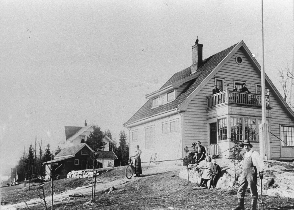 HISTORISK BYGNING: Huset Venleik er fra ca. 1915.
