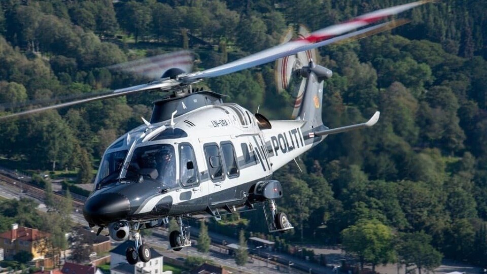 ITALIENEREN: Det var for ett år siden at politiet mottok tre nye helikoptre, og de italienske AW169-maskinene har ikke skuffet. Ett av disse helikoptrene kan du se over Taraldrud på mandag. ITALIENEREN: Det var for ett år siden at politiet mottok tre nye helikoptre, og de italienske AW169-maskinene har ikke skuffet. Ett av disse helikoptrene kan du se over Taraldrud på mandag.