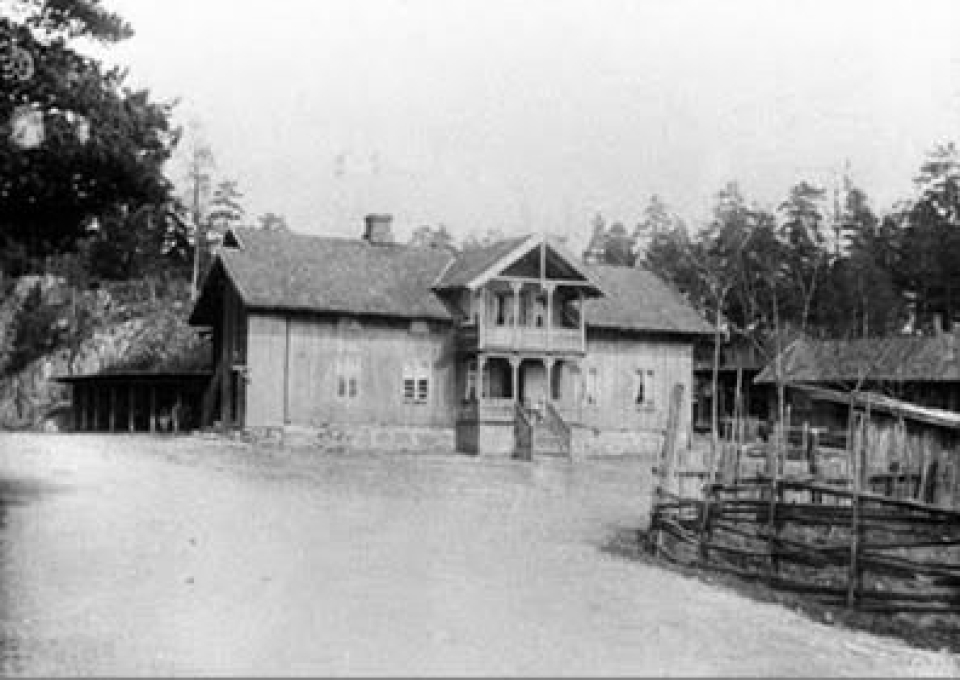120 ÅR TILBAKE: Tyrigrava i 1900.
