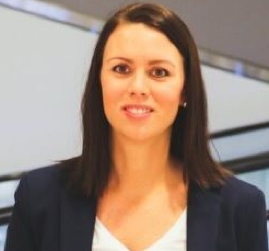 FORKLARER SITUASJONEN: – Bruk EasyPark-appen istedenfor, anbefaler senterleder Marianne Thoresen-Larsen ved Kolbotn torg.