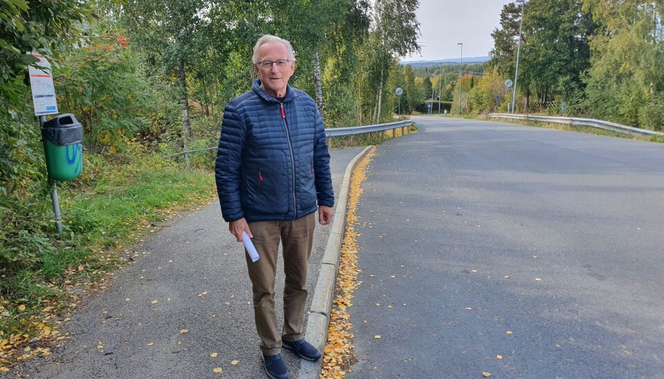 KJEMPER FOR TØMTEVEIEN: Kommunestyrerepresentant Halvor Stormoen (H). Foto: Yana Stubberudlien KJEMPER FOR TØMTEVEIEN: Kommunestyrerepresentant Halvor Stormoen (H). Foto: Yana Stubberudlien