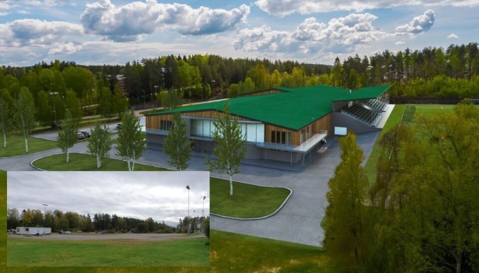 SLIK KAN DET SE UT i 2022: Slik vil det se ut på Sofiemyr kunstgress når det nye anlegget står ferdig.