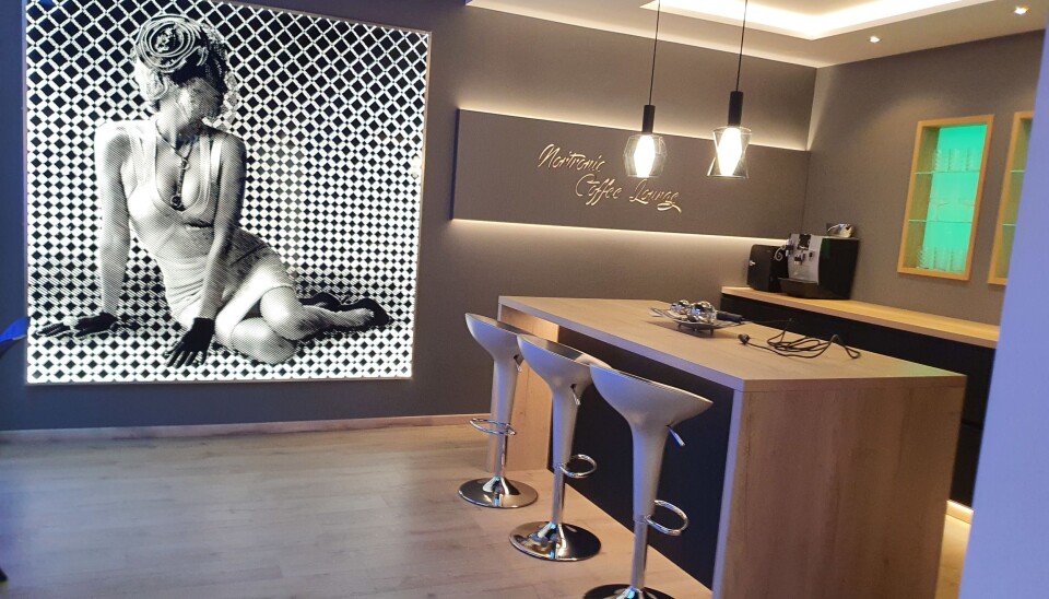 SHOWROOM: Her kan du se et utstillingshjørnet i showroomet. SHOWROOM: Her kan du se et utstillingshjørnet i showroomet.