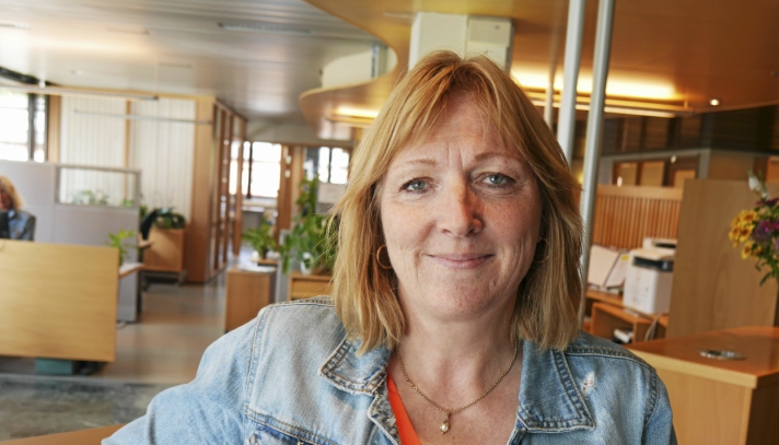 VIRKSOMHETSLEDER: Karen Zwicky Knobel er virksomhetsleder byggesak i Nordre Follo kommune.