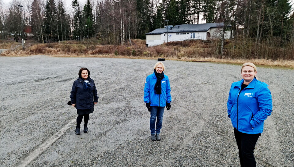 VIL HA OMKAMP: Høyre vil ha Fram ungdomsskole tilbake og gjennomført. Fredag legger partiet forslaget på bordet i formannskapet. Fra venstre: Daad Gjerde, Benthe Biltvedt og Cecilie Dahl-Jørgensen Pind. VIL HA OMKAMP: Høyre vil ha Fram ungdomsskole tilbake og gjennomført. Fredag legger partiet forslaget på bordet i formannskapet. Fra venstre: Daad Gjerde, Benthe Biltvedt og Cecilie Dahl-Jørgensen Pind.