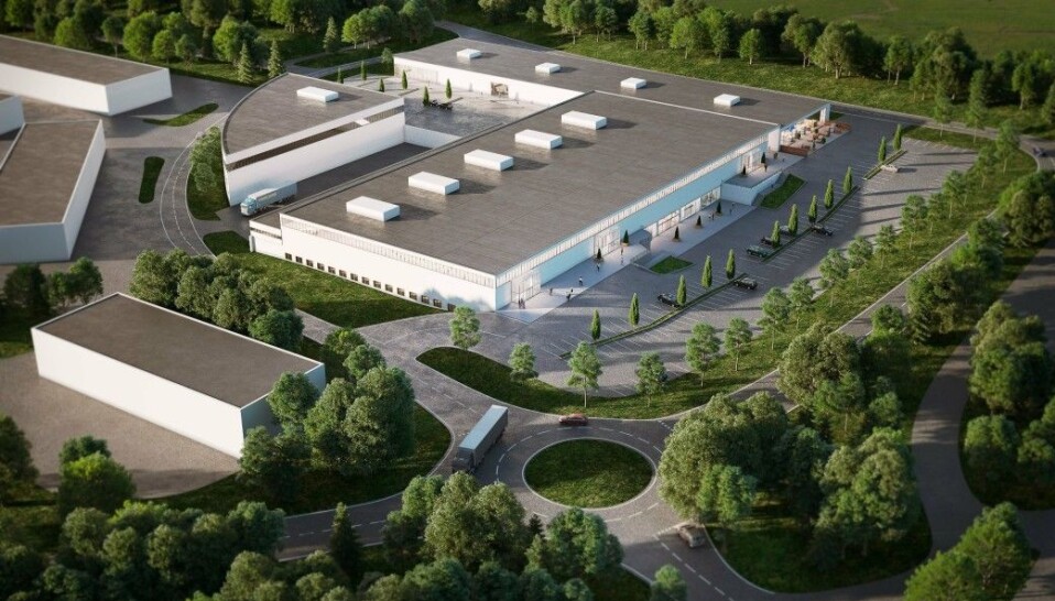 DETTE VAR PLANEN: Kongeveien 49 skulle bygges om og moderniseres, kontorbygget langs Kongeveien skulle rives og det skulle bygges to nye bygg, men foreløpig er det kun satt i gang med mindre tiltak i form av blant annet fasadeendring på nordsiden av hovedbygningen. På bildet kan du også se den nye rundkjøringen som skal erstatte dagens T-kryss i Taraldrudveien, Sam Eydes vei og Sofiemyrveien, og den kommunale veien på østsiden av næringsbygget. Illustrasjon: 3D estate AS DETTE VAR PLANEN: Kongeveien 49 skulle bygges om og moderniseres, kontorbygget langs Kongeveien skulle rives og det skulle bygges to nye bygg, men foreløpig er det kun satt i gang med mindre tiltak i form av blant annet fasadeendring på nordsiden av hovedbygningen. På bildet kan du også se den nye rundkjøringen som skal erstatte dagens T-kryss i Taraldrudveien, Sam Eydes vei og Sofiemyrveien, og den kommunale veien på østsiden av næringsbygget. Illustrasjon: 3D estate AS