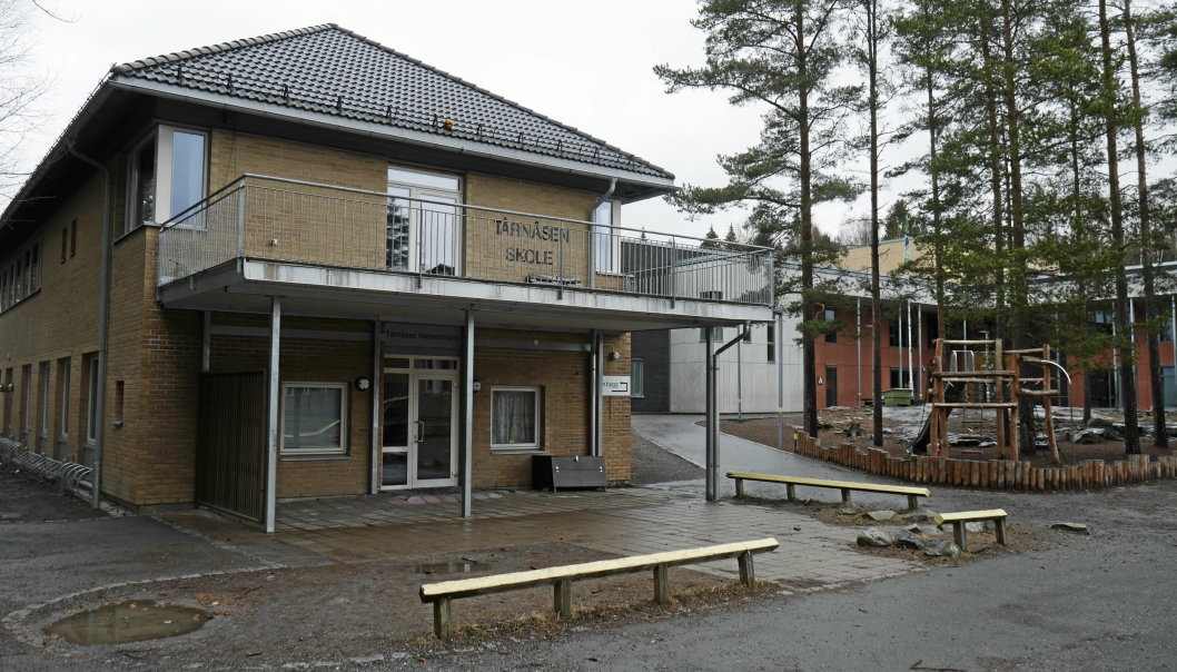 MANGE I KARANTENE: Personer tilknyttet både 6. og 3. trinn er satt i karantene som følge av smittetilfellet ved Tårnåsen skole.