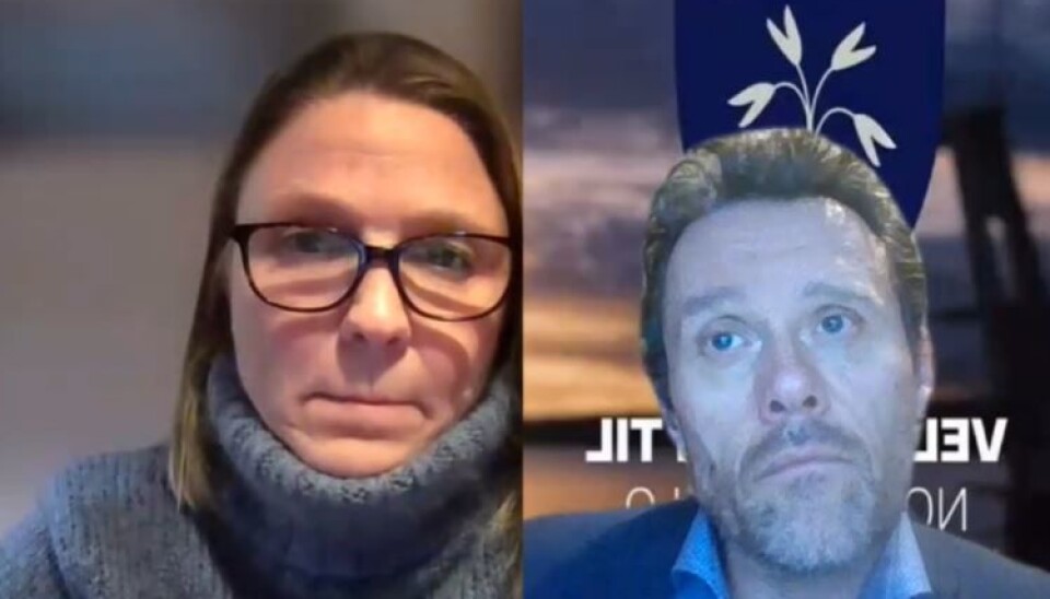 DIGITALT MØTE: Utvalgsleder Camilla Hille (V) og kommunalsjef Sten Tore Svennes i utvalgsmøtet onsdag kveld. DIGITALT MØTE: Utvalgsleder Camilla Hille (V) og kommunalsjef Sten Tore Svennes i utvalgsmøtet onsdag kveld.