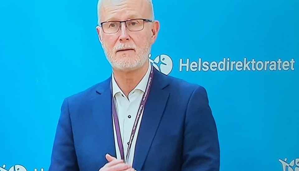 BEKYMRET: Helsedirektør Bjørn Guldvog mener at det blir vanskelig å holde smitten nede.